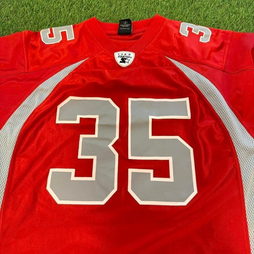Starter Ohio State Buckeyes red football jersey medium - Picture 4 of 8